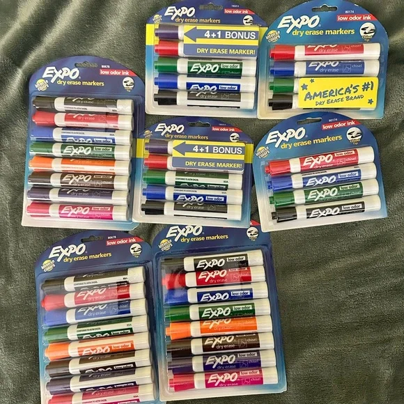 Expo Dry Erase Markers Set - Picture 1 of 1